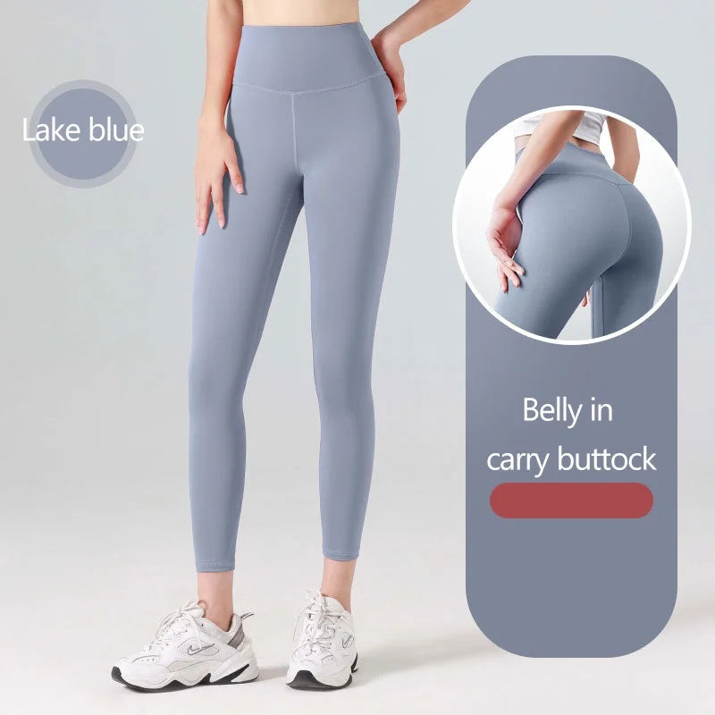 Plus Size Seamless Yoga Pants High Waist Gym Leggings Sport Women Fitness Female Legging Tummy Control Running Tights Sexy Girl