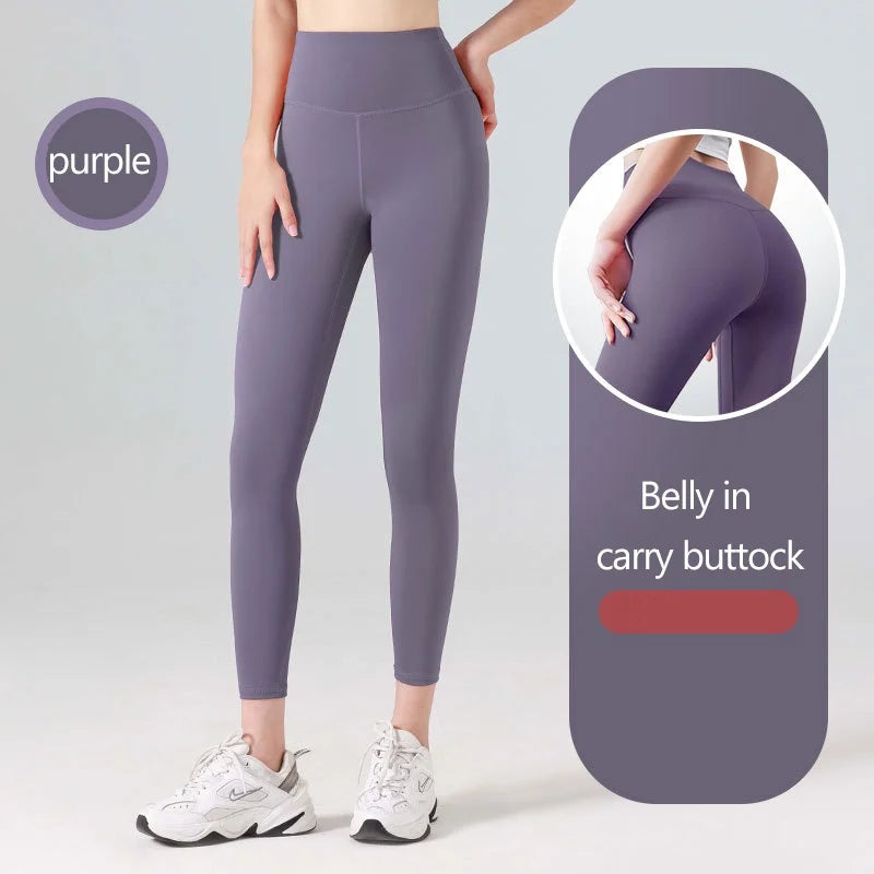 Plus Size Seamless Yoga Pants High Waist Gym Leggings Sport Women Fitness Female Legging Tummy Control Running Tights Sexy Girl